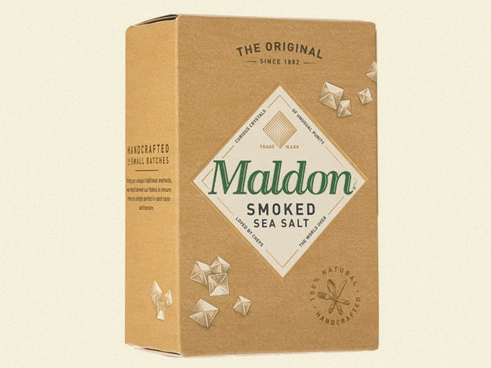 Пушена морска сол на кристални снежинки "Maldon"
