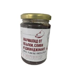 Мармалад от ябълки, сливи и джинджифил