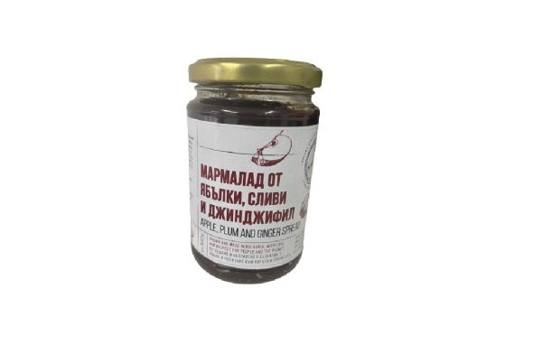 Мармалад от ябълки, сливи и джинджифил